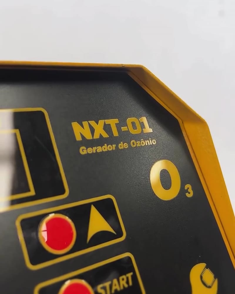 Gerador de ozônio usado na higienização do ar-condicionado